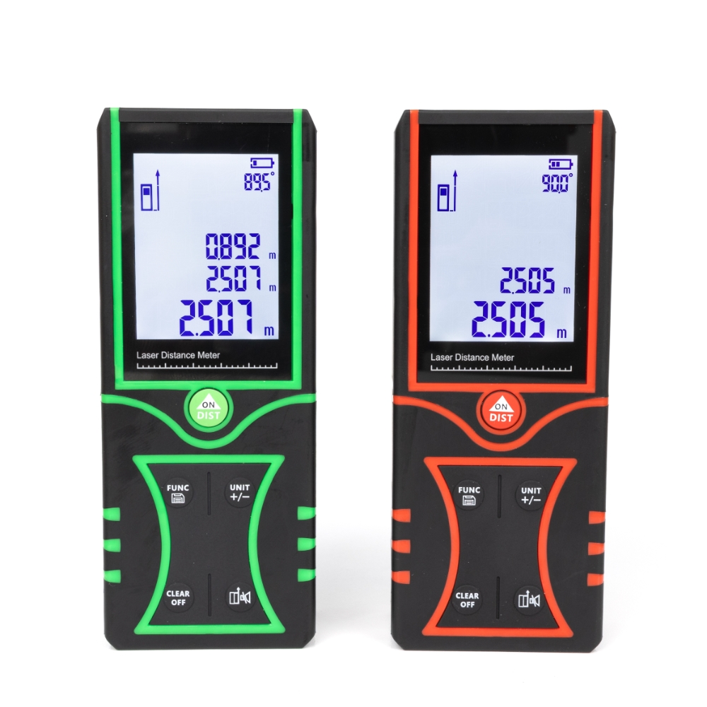 Laser Distance Measure - Industriële rode laser-afstandmeter Model GS-16, 120m,