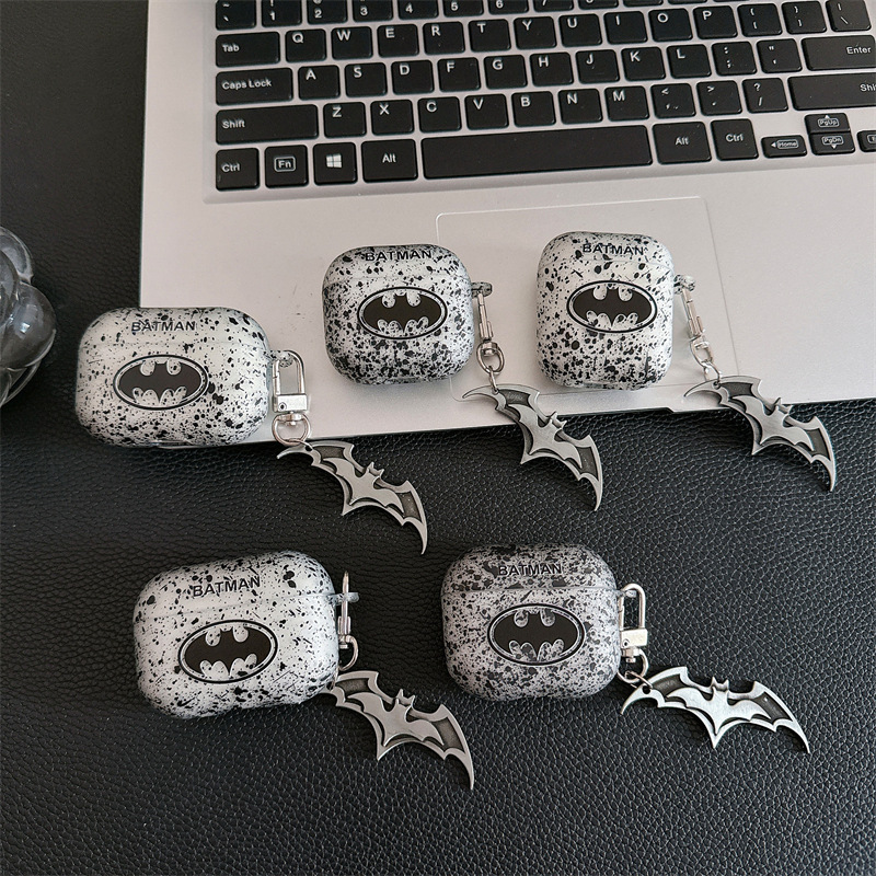Portable Wifi Hotspot - Voor Airpods 4 Case, 3D Zwart