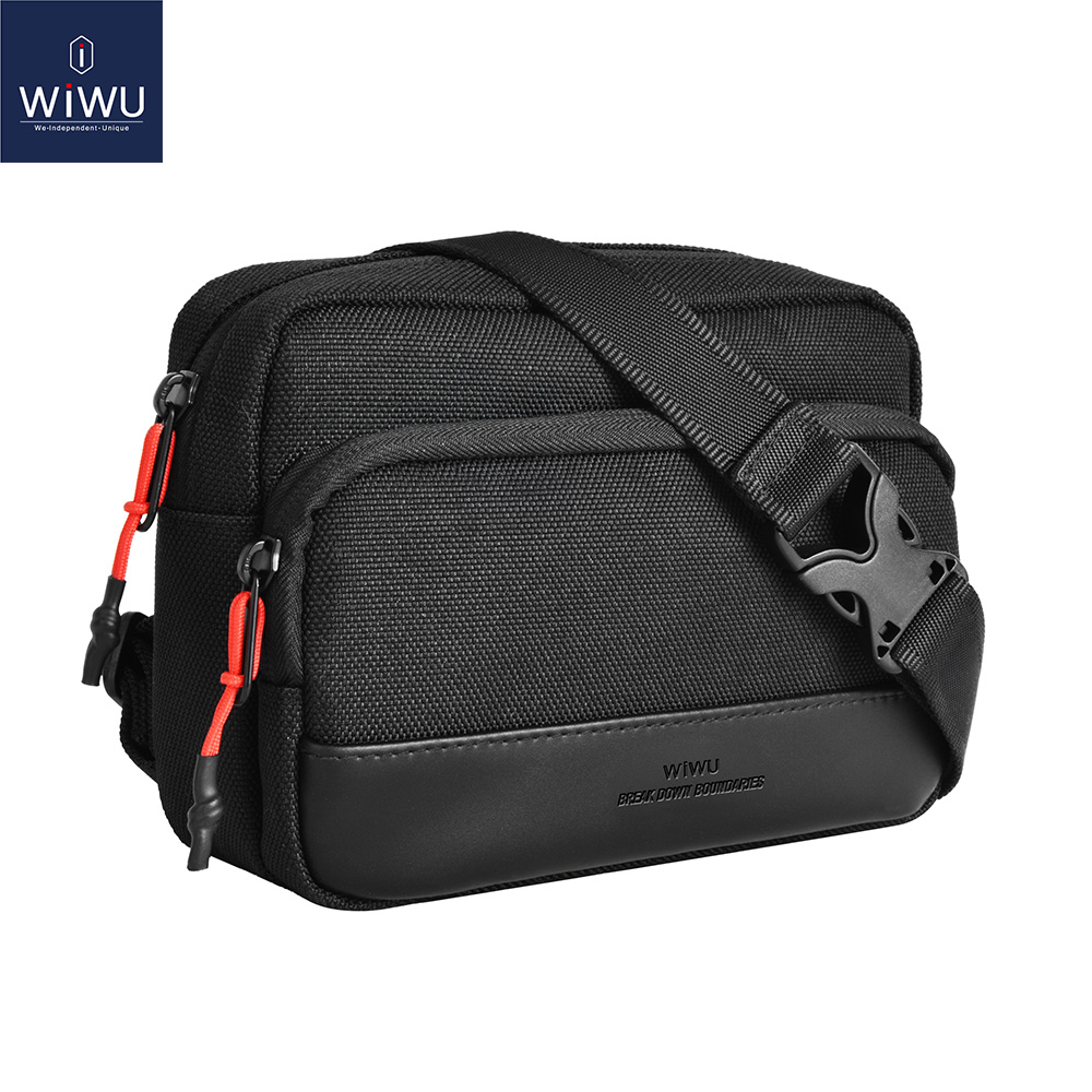 Electronics And Gadgets With U - WiWU 2-in-1 crossbodytas Dubbellaags Multi-zakken Waterbestendige