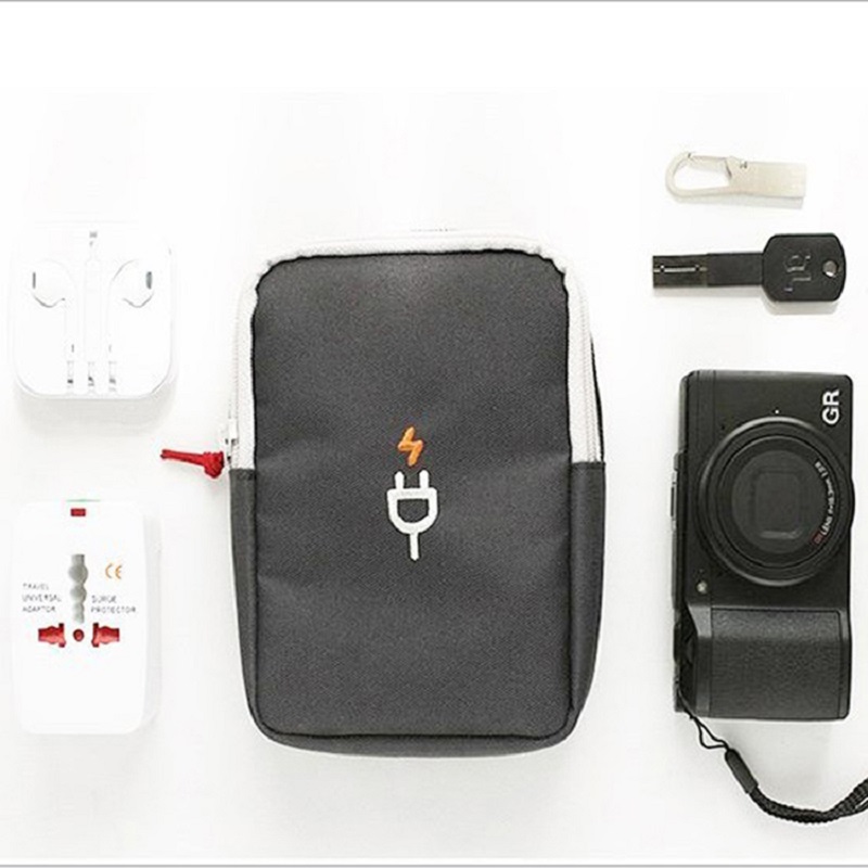 Electronics And Gadgets With A - Reisoplader-organizer, draagbare elektronica-kabeltas, digitale gadget-reiskoffer voor
