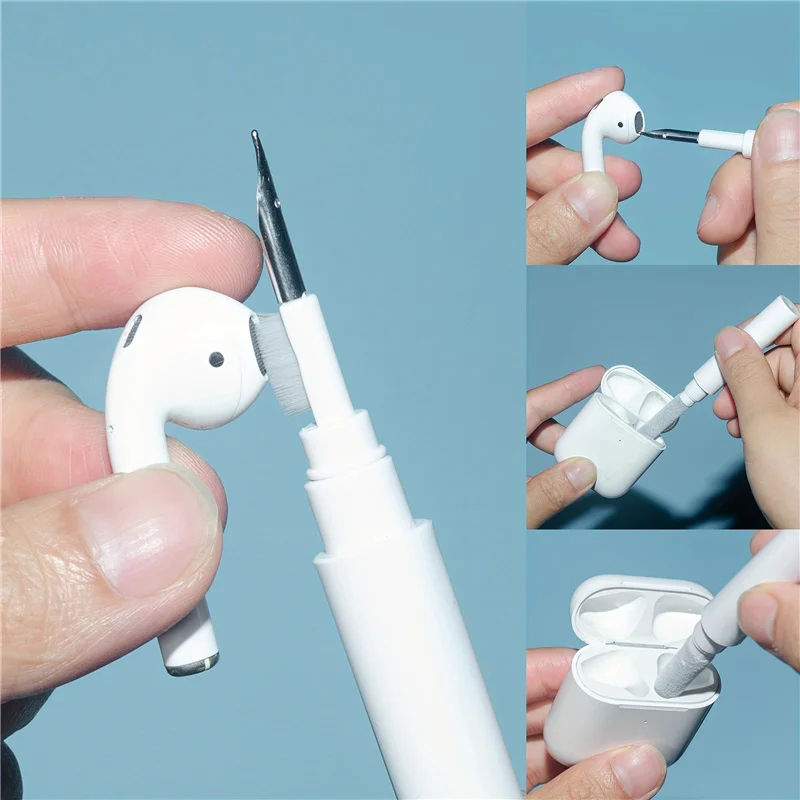Portable Wifi Hotspot - 3-in-1 reinigingsset Oortelefoonreinigingspen voor Airpods Pro