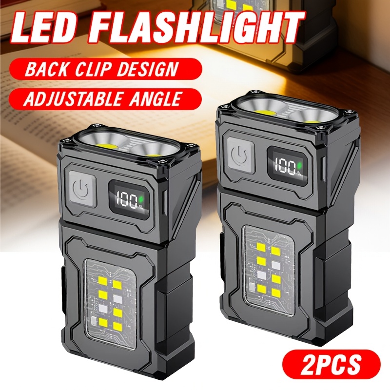 Mini Electronics Gadgets - MINI USB oplaadbare LED-zaklamp Draagbare staartmagneet