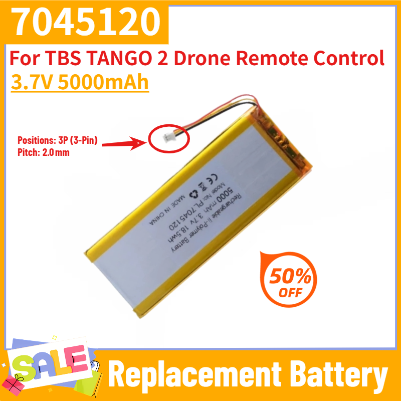 Electronics New Gadgets - Nieuwe 3.7V 5000mAh 7045120 Li-polymeer batterij