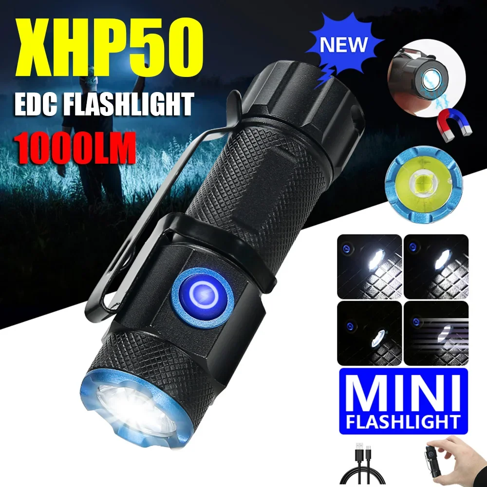 Mini Electronics Gadgets - 20W Super Bright P50 LED-zaklamp Mini