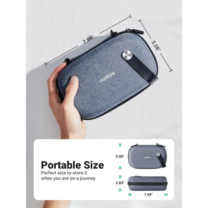 Electronics And Gadgets With A - Originele UGREEN Reistas voor accessoires, draagbare