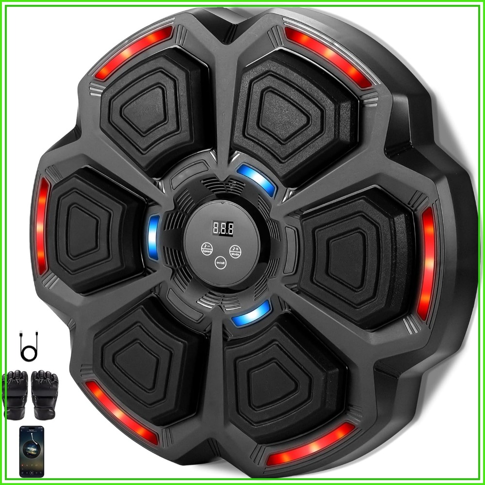 Led Gloves Music - Interactieve muziek boksmachine met handschoenen, wandmontage,