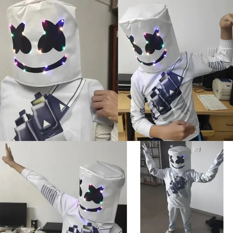 Led Gloves Music - Premium Outfit Halloween DJ LED Cosplay