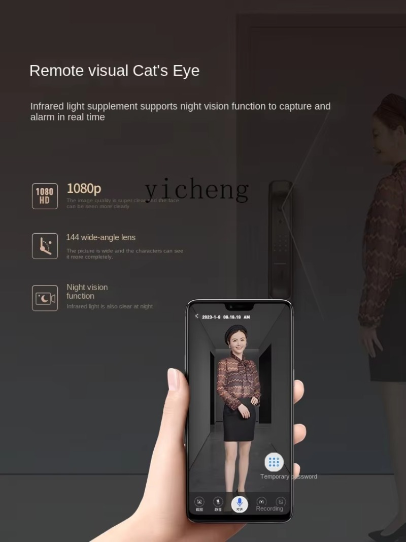 Electronics & Gadgets Starting With V - C19- Face Cat Eye Smart Deurslot