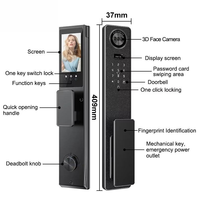 Tuya WiFi Smart Door Lock, bio - Electronics & Gadgets Starting With V recensie en prijs