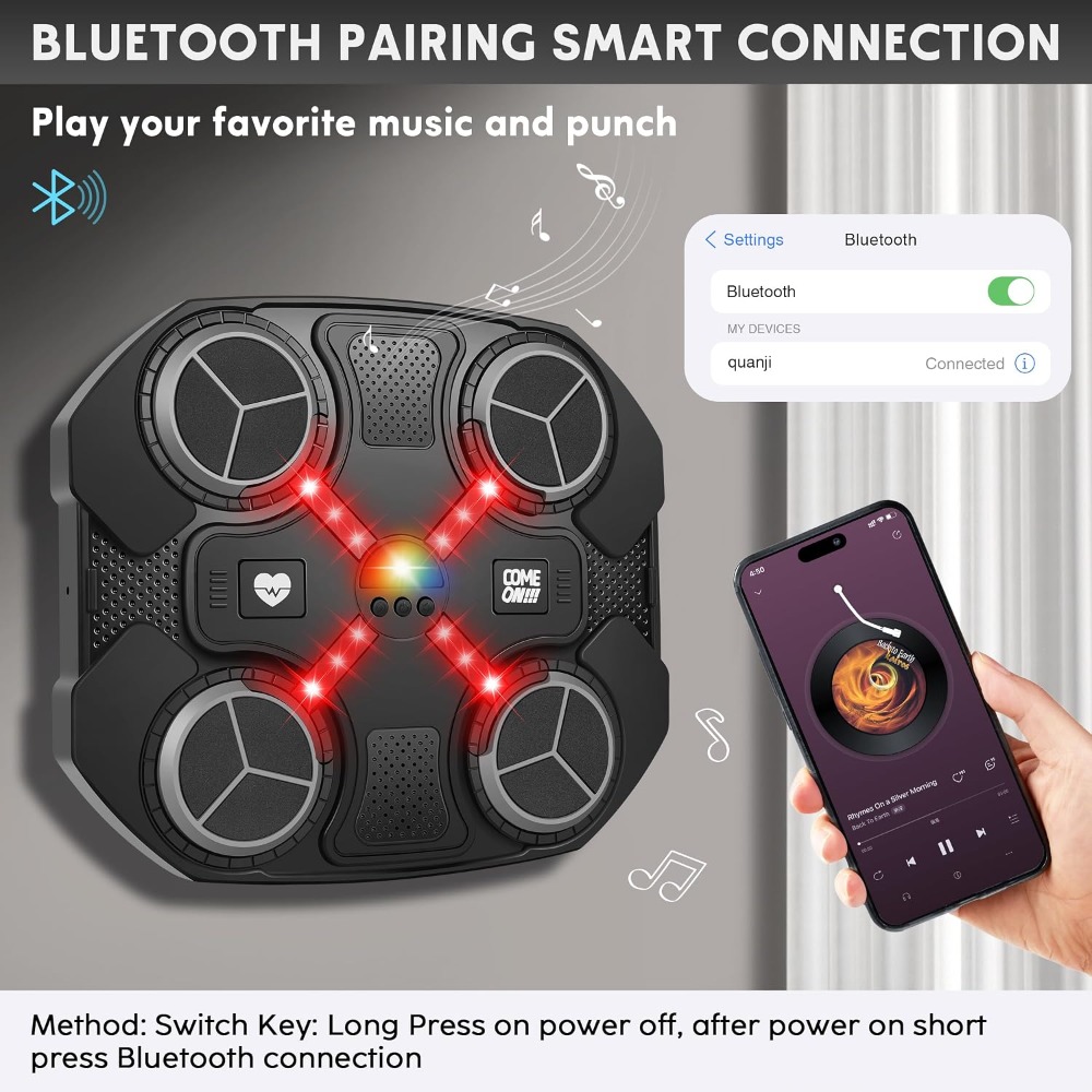 Slimme Muziek Boksmachine met  - Led Gloves Music recensie en prijs
