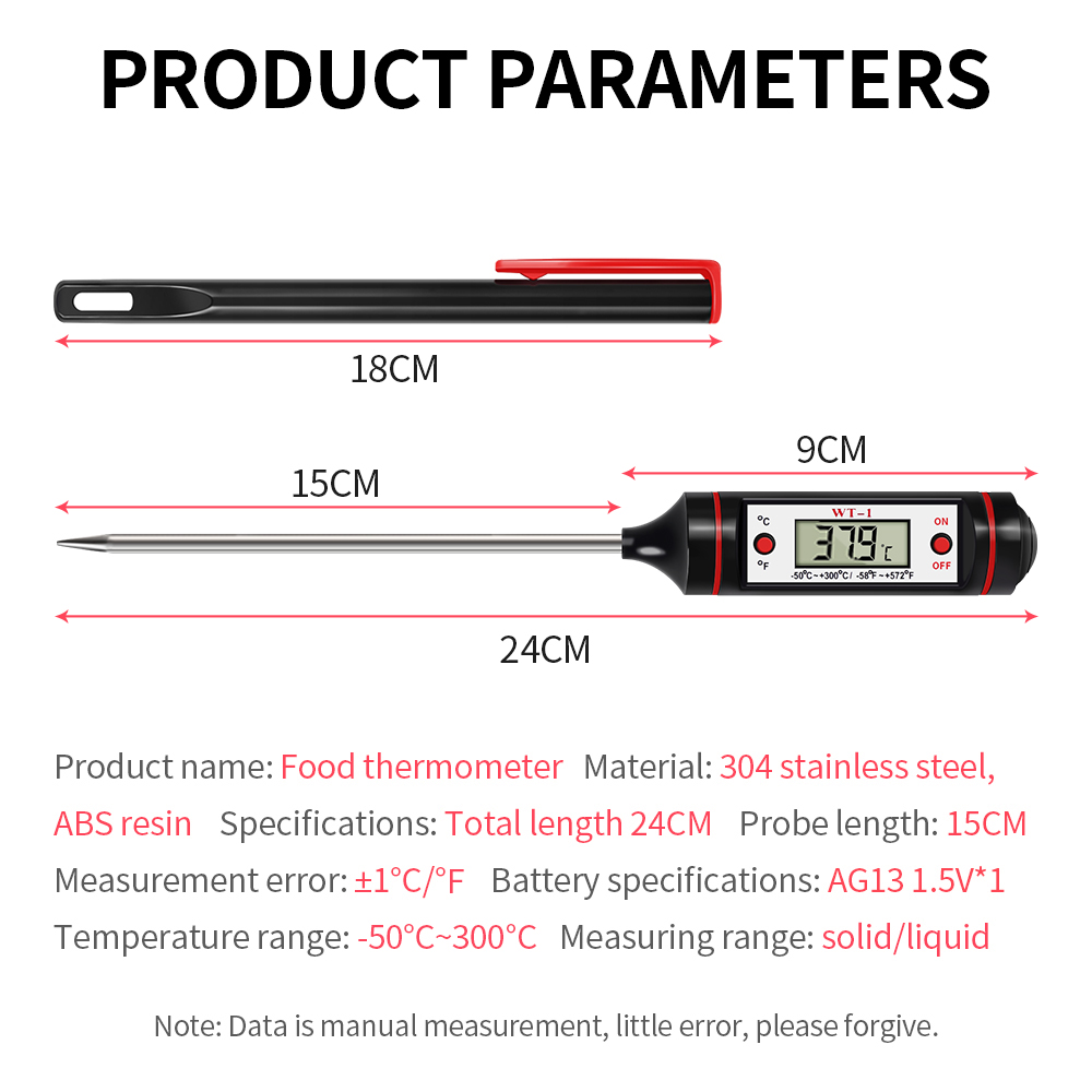 Digitale Voedselthermometer Ni - Electronics New Gadgets recensie en prijs