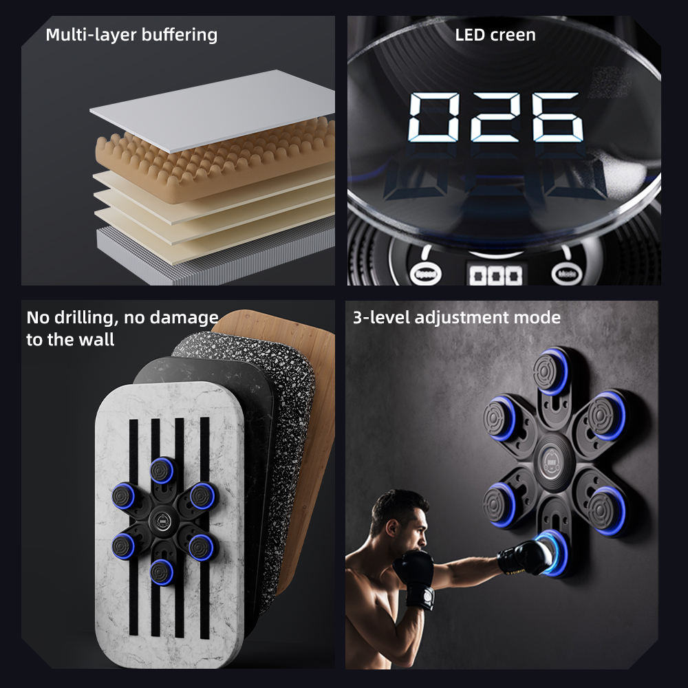 Boksmachine 2026 Nieuwe Slimme - Led Gloves Music recensie en prijs