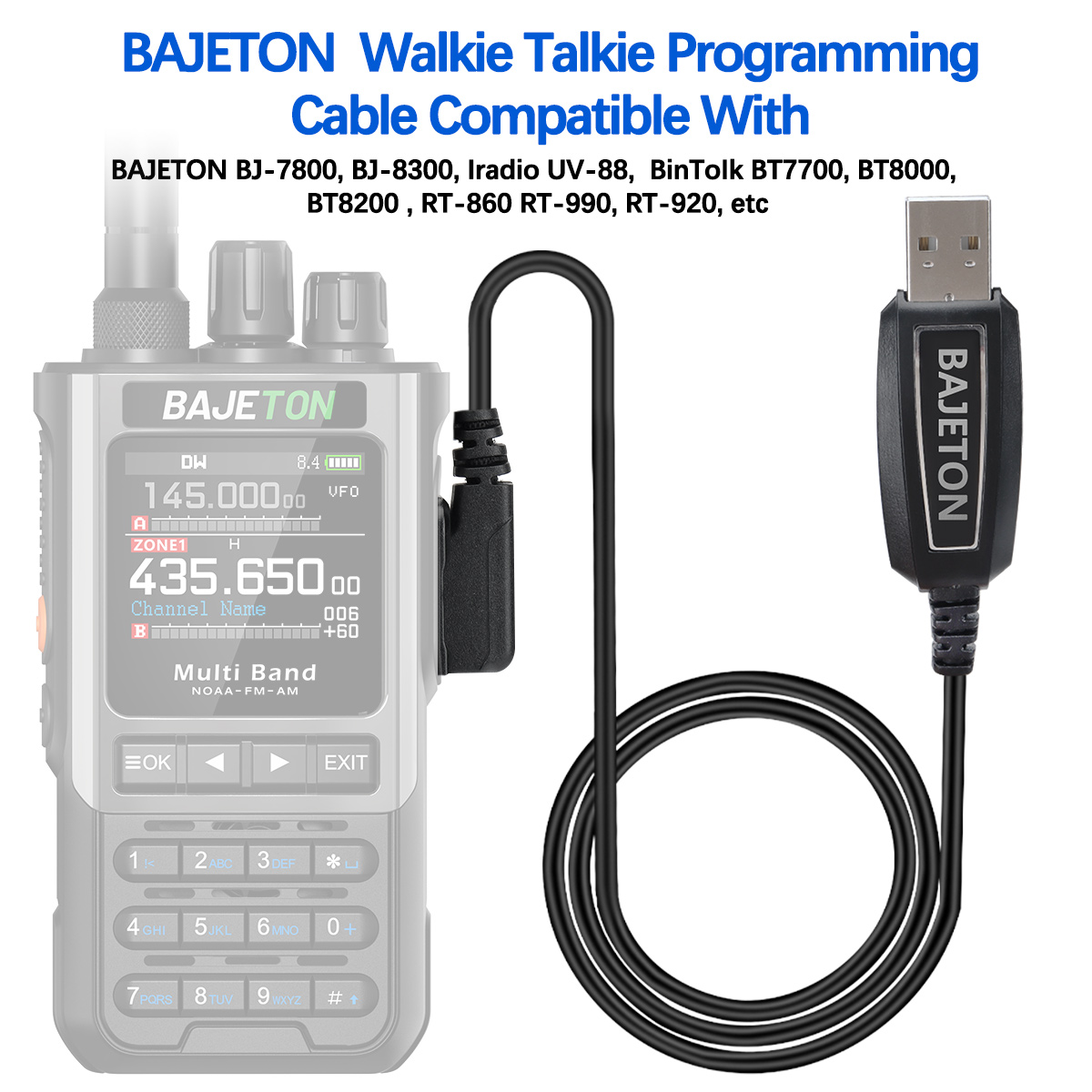 BAJETON Walkie Talkie USB Prog - Mini Electronics Gadgets recensie en prijs