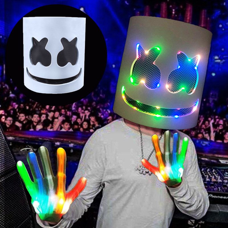 Led Light Up Masker en Handsch - Led Gloves Music recensie en prijs