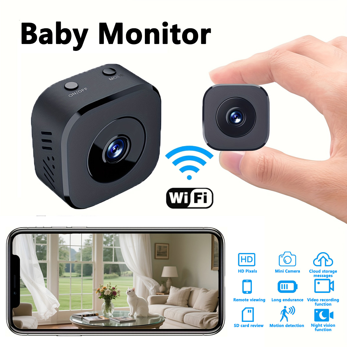 1080P HD Mini WiFi Camera Indo - Mini Electronics Gadgets recensie en prijs