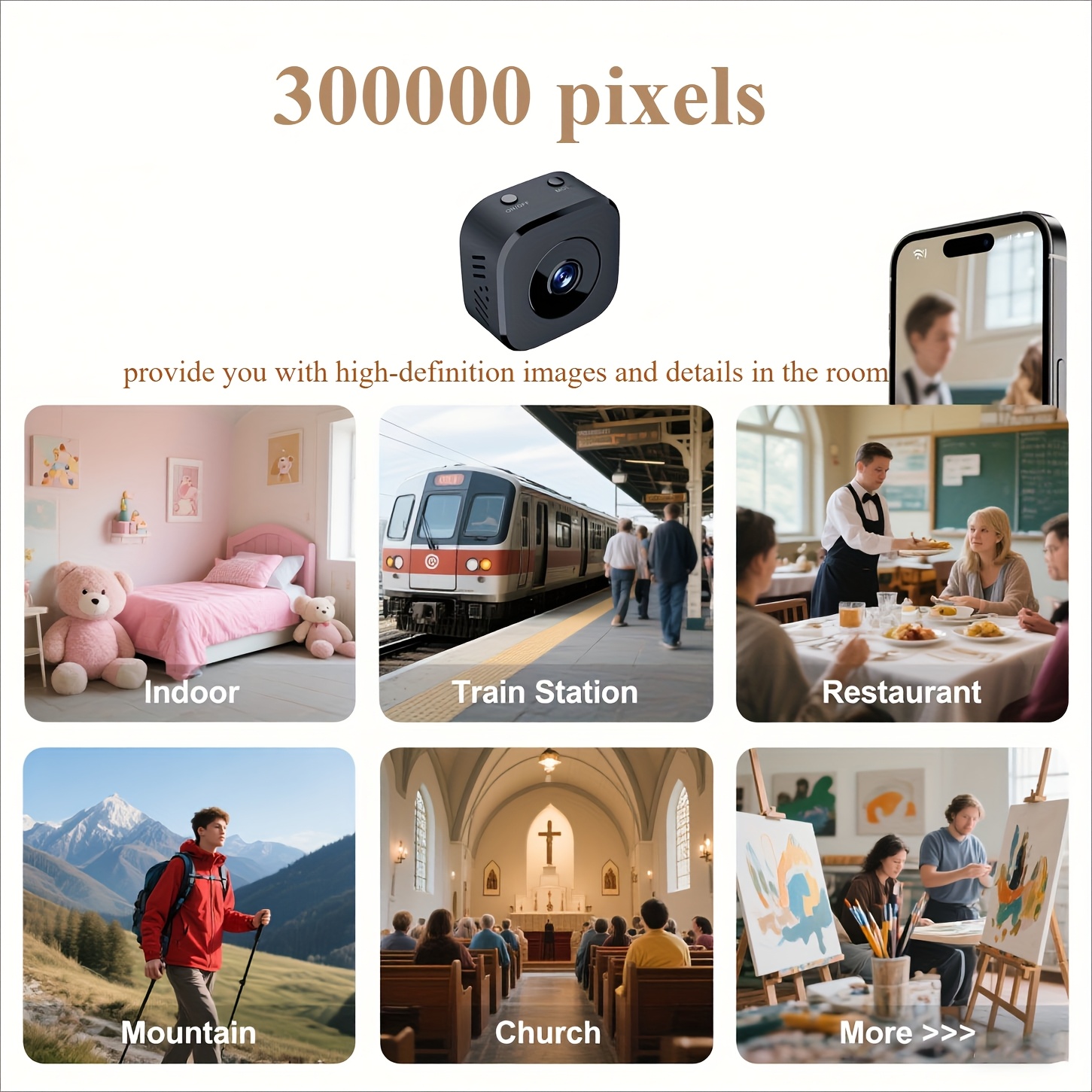 1080P HD Mini WiFi Camera Indo - Mini Electronics Gadgets recensie en prijs