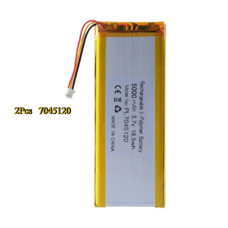 Nieuwe 3.7V 5000mAh 7045120 Li - Electronics New Gadgets recensie en prijs