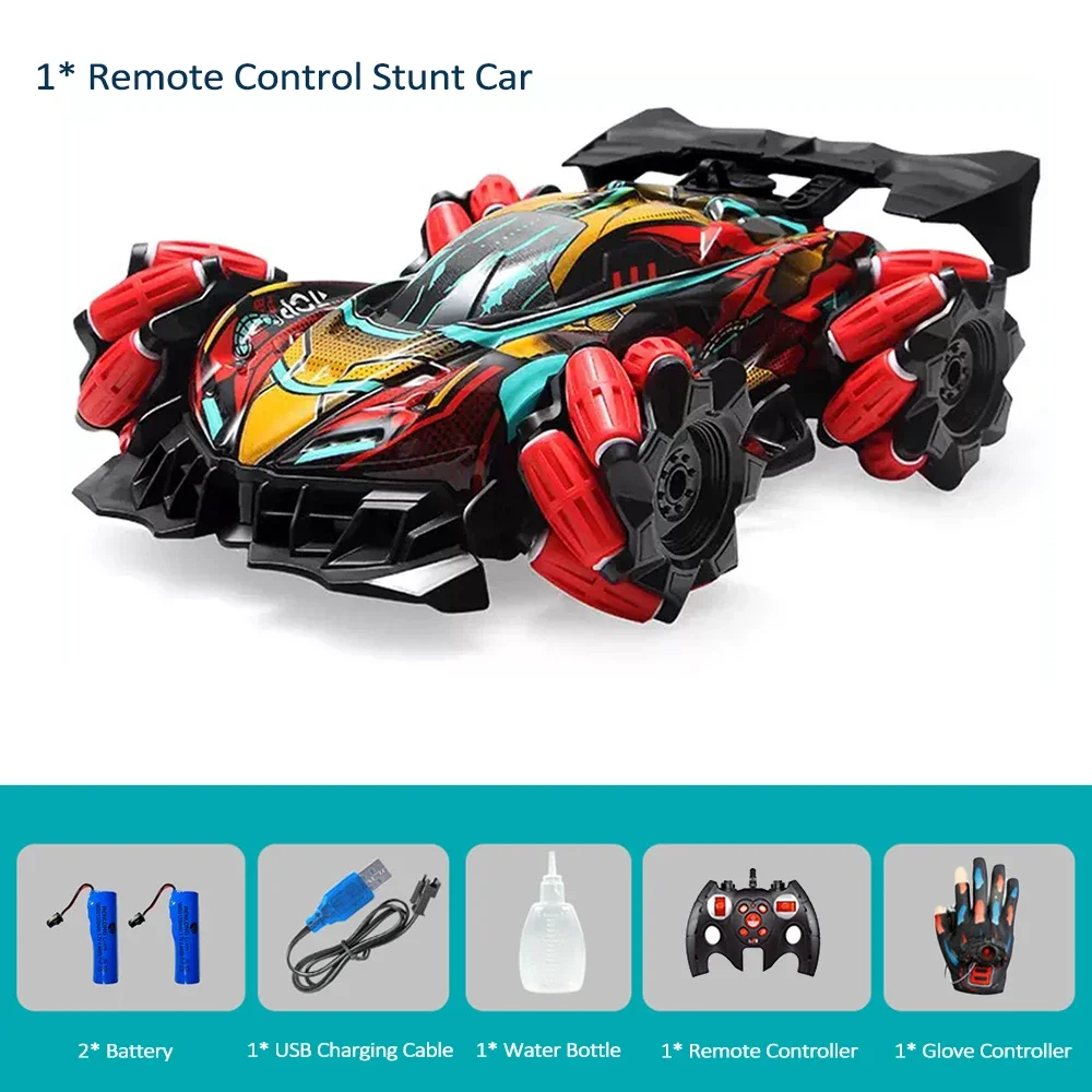 L voor Drift RC Stunt Auto Met - Led Gloves Music recensie en prijs