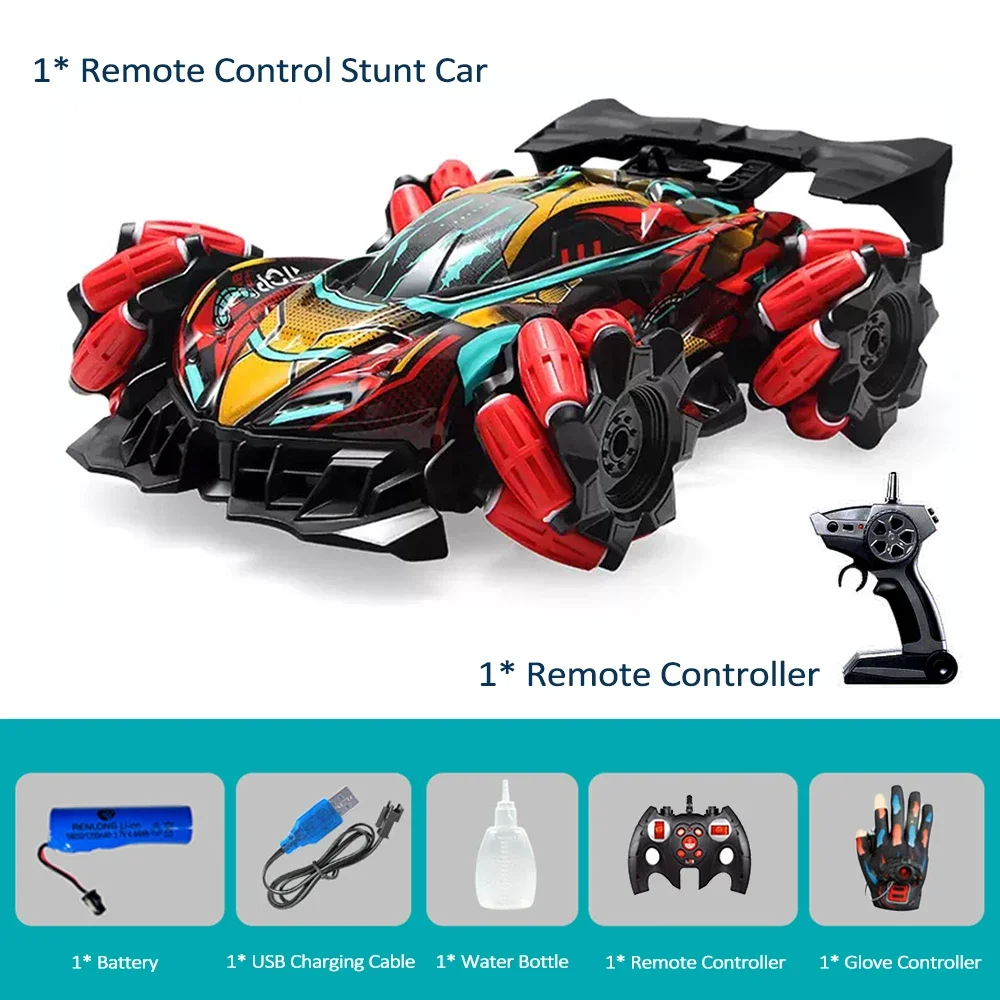 L voor Drift RC Stunt Auto Met - Led Gloves Music recensie en prijs